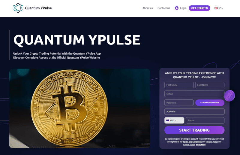 Quantum YPulse Homepage Screenshot